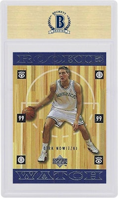Dirk Nowitzki 1998 Upper Deck Rookie Rookie Watch #320 Order Dirk Nowitzki 1998 Upper Deck Rookie Rookie Watch #320