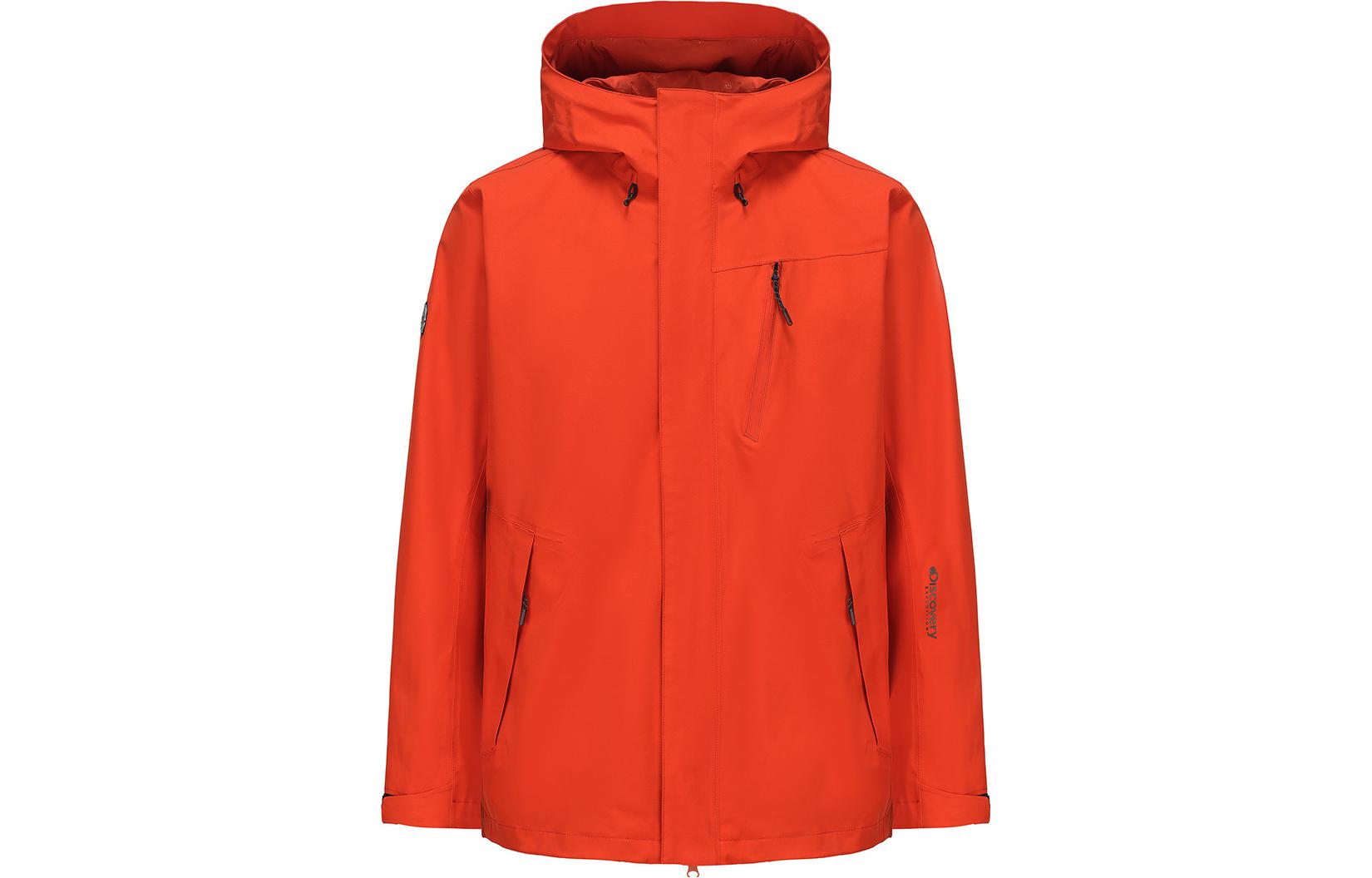 Discovery Expedition Amber Orange 3-in-1 Waterproof Windproof Jacket. DAABL911150-B77
