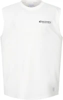 Discovery Expedition Basic Sleeveless Tank Unisex Grey White - Comfort Fit DXSW73043-WHS Discovery Expedition Basic Sleeveless Tank Unisex Grey White - Comfort Fit DXSW73043-WHS