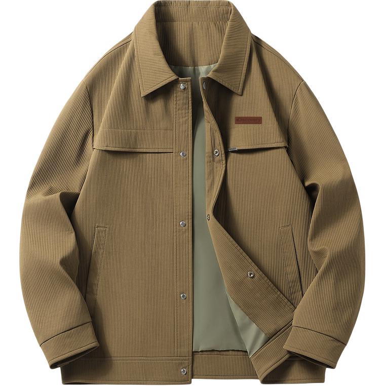 Discovery Expedition Casual Loose Fit Oversized Button-Up Jacket Unisex XDAAEL000918