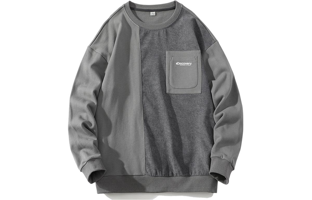 Discovery Expedition Casual Outdoor Crewneck Sweatshirt - Loose Fit Stylish Design XDAAUM000899