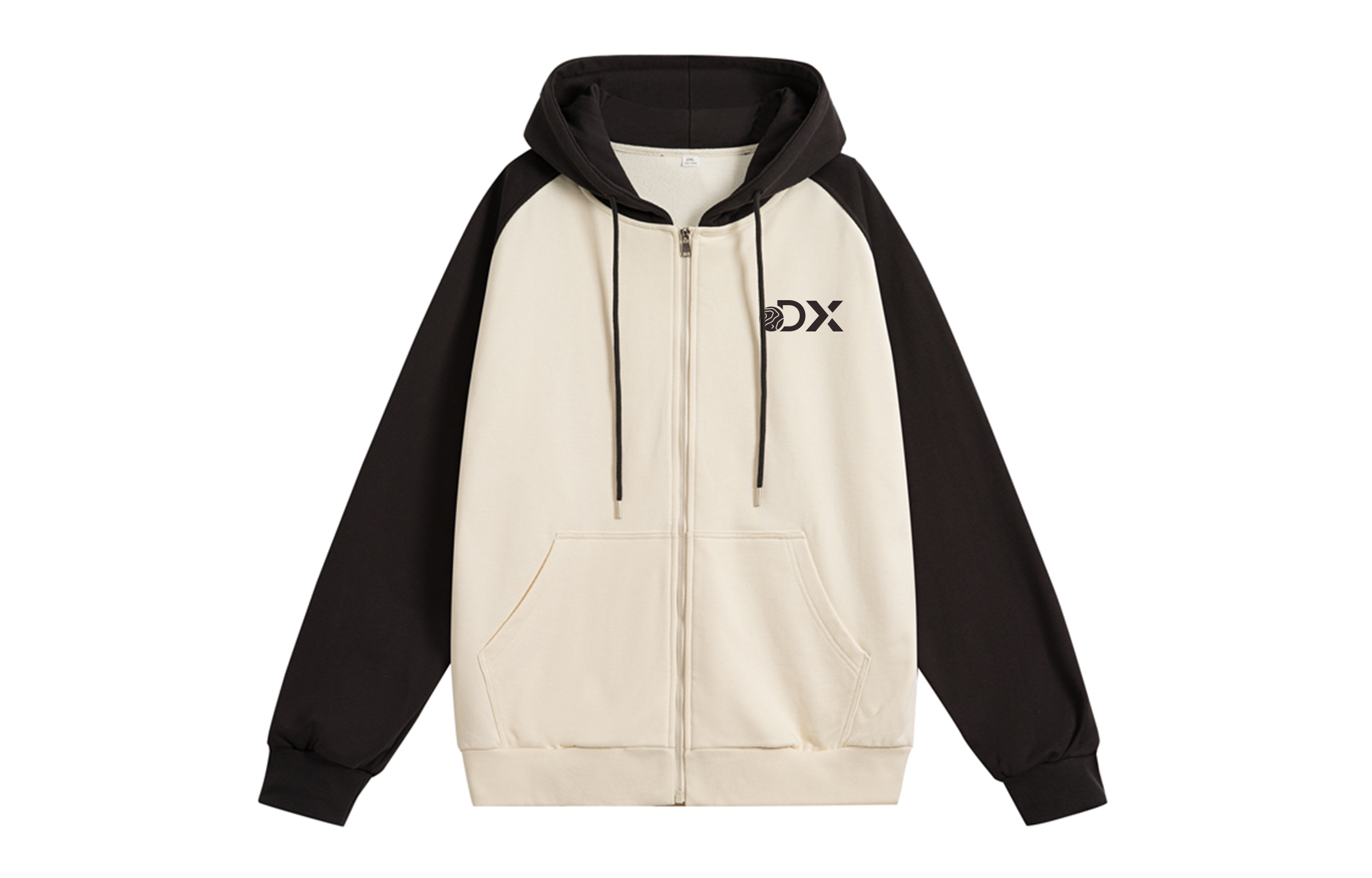 Discovery Expedition Colorblock Letter Patch Hoodie Unisex DAAUL900908-1