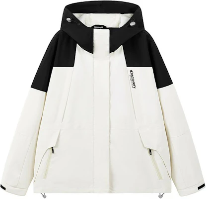 ディスカバリー探検カラーブロックロゴプリントジャケット XDAAEL000944 Buy ディスカバリー探検カラーブロックロゴプリントジャケット XDAAEL000944