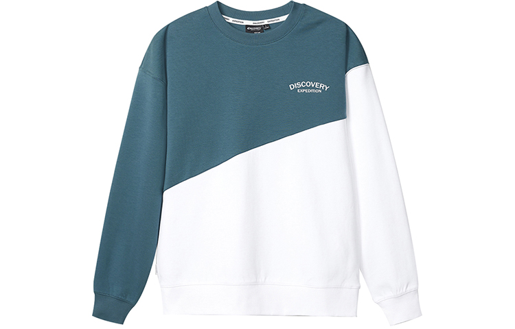 Discovery Expedition Colorblock Loose Crewneck Sweatshirt - Unisex DAUK80858