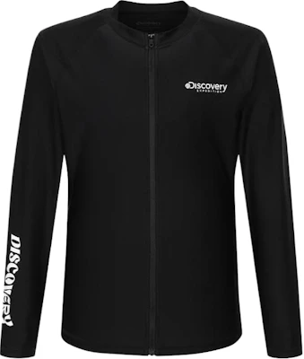 Chaqueta Negra Discovery Expedition Rashguard Manga Larga con Cremallera Completa DMSW63043-BKS Buy Chaqueta Negra Discovery Expedition Rashguard Manga Larga con Cremallera Completa DMSW63043-BKS