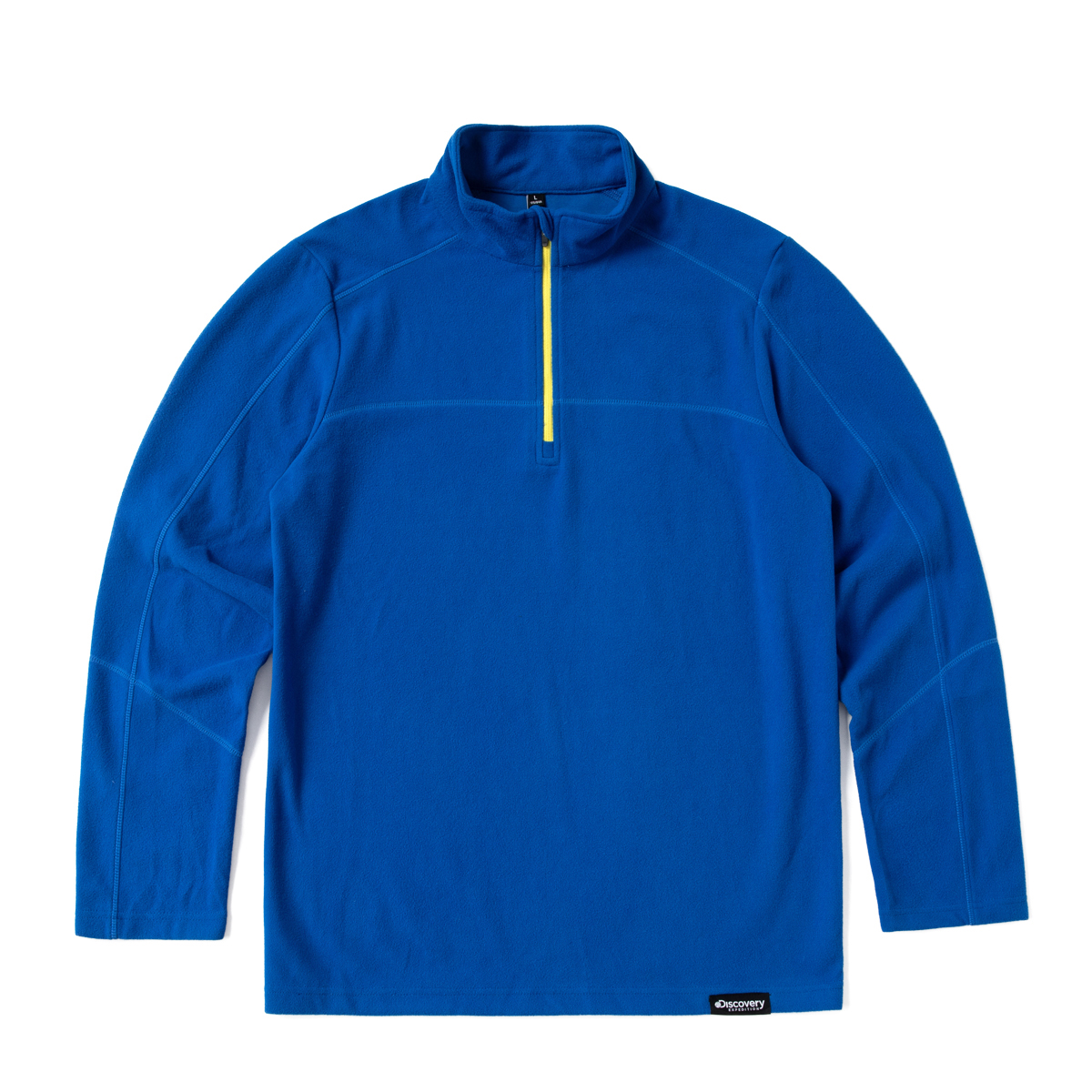 Discovery Expedition Fleece Pullover Thermal Sweatshirt Navy Blue DAACK910002