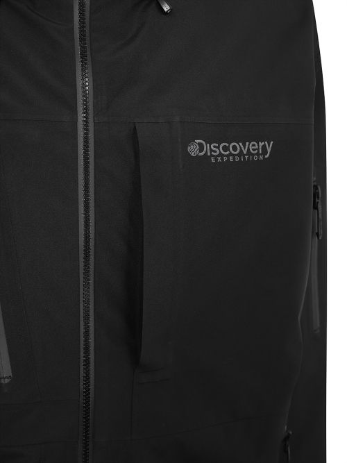 Cheap Discovery Expedition GORE-TEX Paclite 2.5L Waterproof Jacket (Black) DMWJ7Y053-BKS