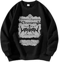 Discovery Expedition Gothic Skull Print Oversized Crewneck Sweatshirt Unisex. DAAUL900553 Discovery Expedition Gothic Skull Print Oversized Crewneck Sweatshirt Unisex. DAAUL900553