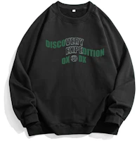 Discovery Expedition Gradient Logo Print Crewneck Sweatshirt Unisex DAAUL900617 Discovery Expedition Gradient Logo Print Crewneck Sweatshirt Unisex DAAUL900617