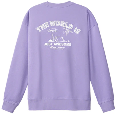 ディスカバリー エクスペディション グラフィックプリント ルーズフィット クルーネック スウェットシャツ - ユニセックス DAUK80809 Buy ディスカバリー エクスペディション グラフィックプリント ルーズフィット クルーネック スウェットシャツ - ユニセックス DAUK80809