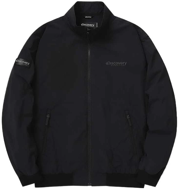 discovery-expedition-high-neck-bomber-jacket-black-warm-and-comfortable-fit-dmwj-53043-bks