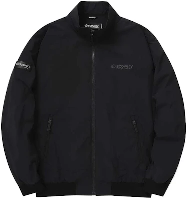 Discovery Expedition 高領黑色飛行夾克 - 保暖舒適款 DMWJ53043-BKS Buy Discovery Expedition 高領黑色飛行夾克 - 保暖舒適款 DMWJ53043-BKS