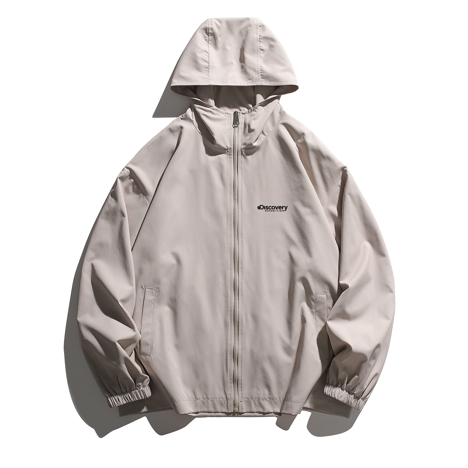 Discovery Expedition Japanese Retro Casual Logo Hoodie Jacket Long Sleeve XDAAEL000900