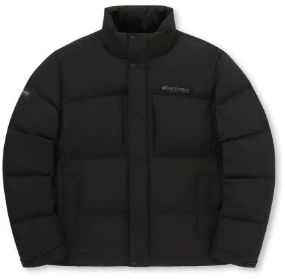 discovery-expedition-lester-g-high-neck-goose-down-short-puffer-jacket-black-dmdj-63056-bks