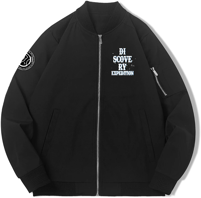 discovery-expedition-letter-logo-windbreaker-jacket-unisex-black-daael-000726