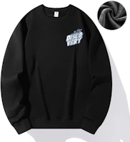 Discovery Expedition Letter Print Crewneck Oversized Fleece Sweatshirt Unisex. DAAUL000876 Discovery Expedition Letter Print Crewneck Oversized Fleece Sweatshirt Unisex. DAAUL000876