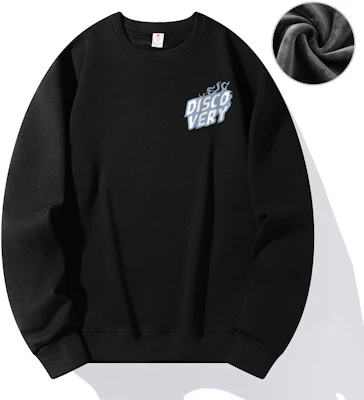 Discovery Expedition Baju Fleece Oversized Unisex Cetakan Huruf. DAAUL000876 Buy Discovery Expedition Baju Fleece Oversized Unisex Cetakan Huruf. DAAUL000876