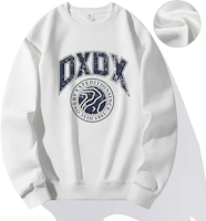 Discovery Expedition Letter Print Fleece Crewneck Sweatshirt Unisex DAAUL000877 Discovery Expedition Letter Print Fleece Crewneck Sweatshirt Unisex DAAUL000877