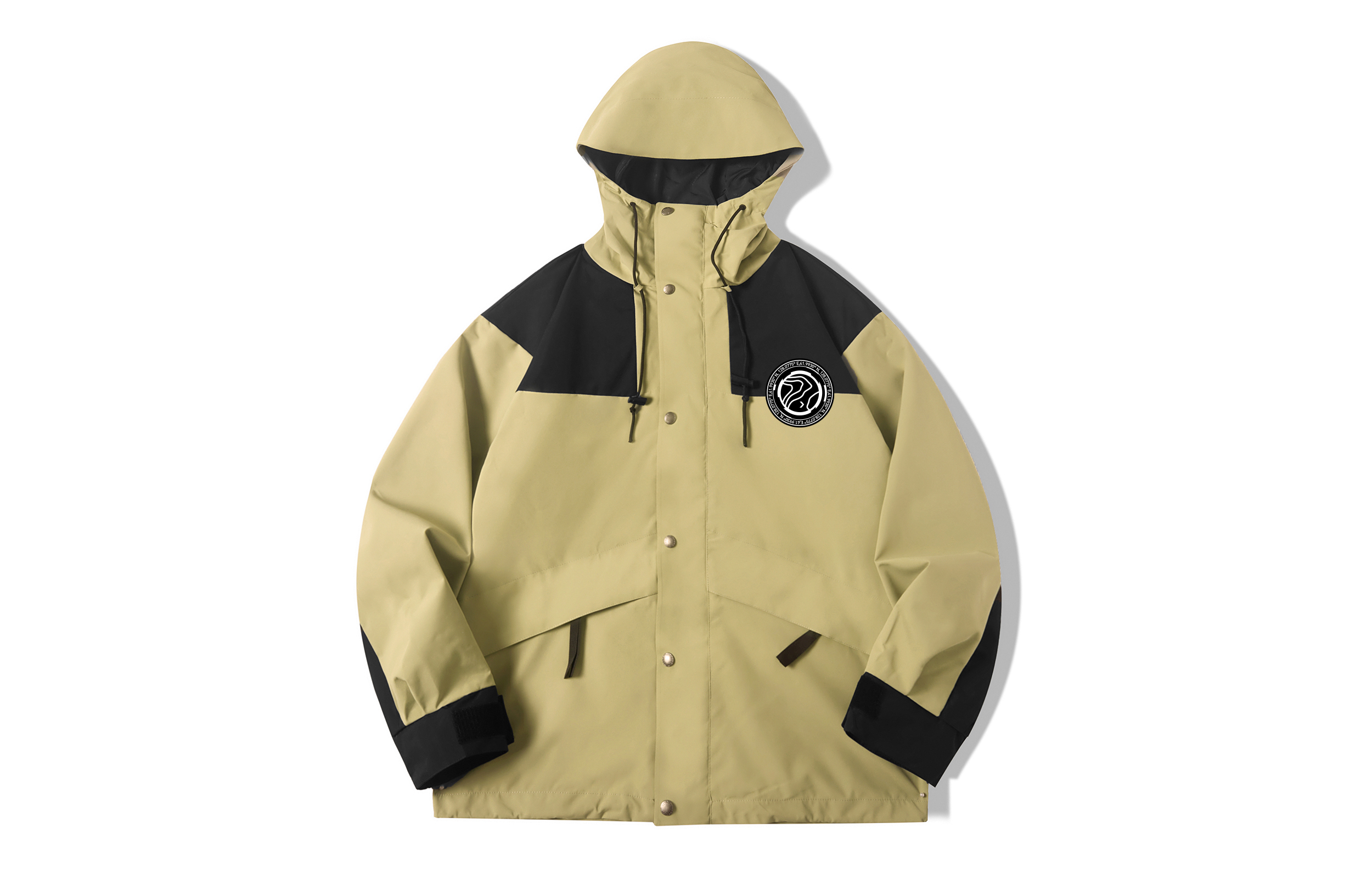 Discovery Expedition Logo Badge Casual Loose Button Jacket Unisex. DAAEL000728