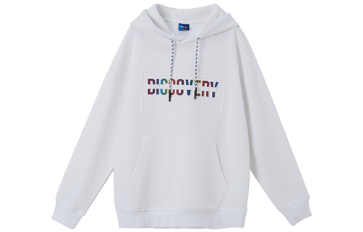 Discovery Expedition Logo Printed Hoodie Pullover Sweatshirt (Unisex). DAUH90090