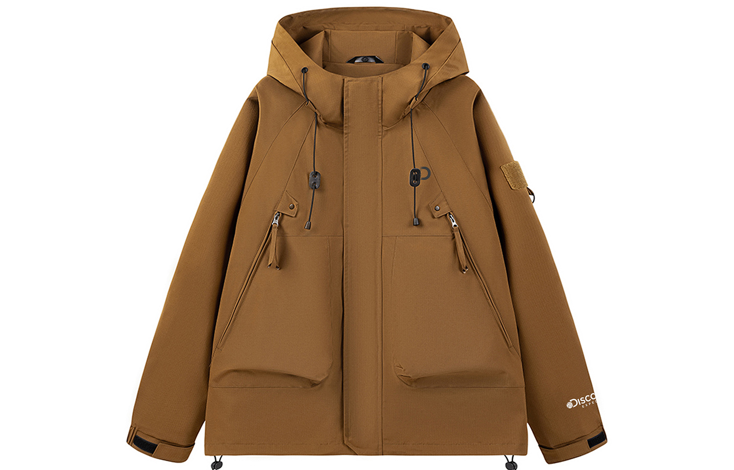 Discovery Expedition Logo Zip-Up Casual Sports Jacket Long Sleeve. XDAAEL000946