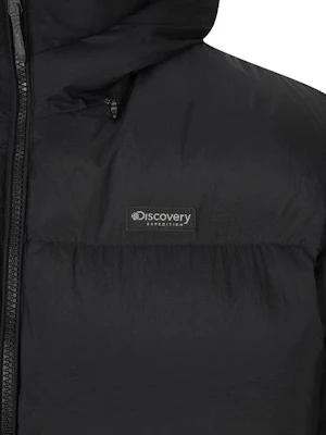Discovery Expedition Olton Down Short Puffer Jacket (L/Black) DMDJ5K056-BKL Sizing Discovery Expedition Olton Down Short Puffer Jacket (L/Black) DMDJ5K056-BKL