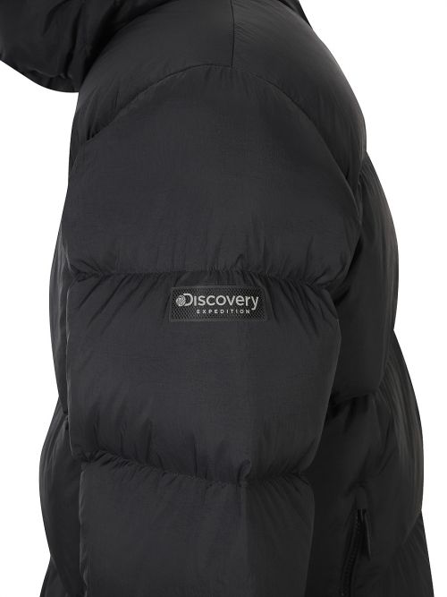 Cheap Discovery Expedition Olton Down Short Puffer Jacket (L/Black) DMDJ5K056-BKL