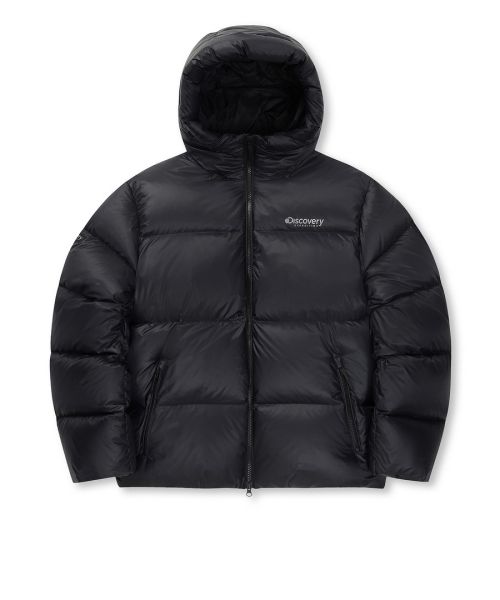 Discovery Expedition Orton Down Short Puffer Jacket (Black) DMDJ5K056-BKS