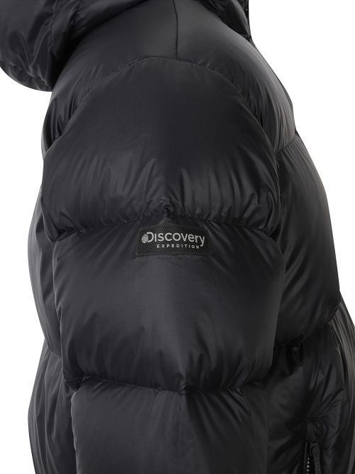 Sizing Discovery Expedition Orton Down Short Puffer Jacket (Black) DMDJ5K056-BKS