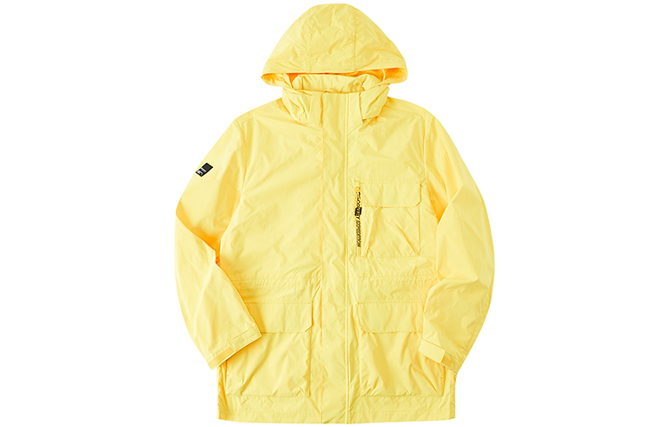 Discovery Expedition Outdoor Multi-Pocket Hooded Mid-Length Jacket Unisex Couples Style DAEI80660