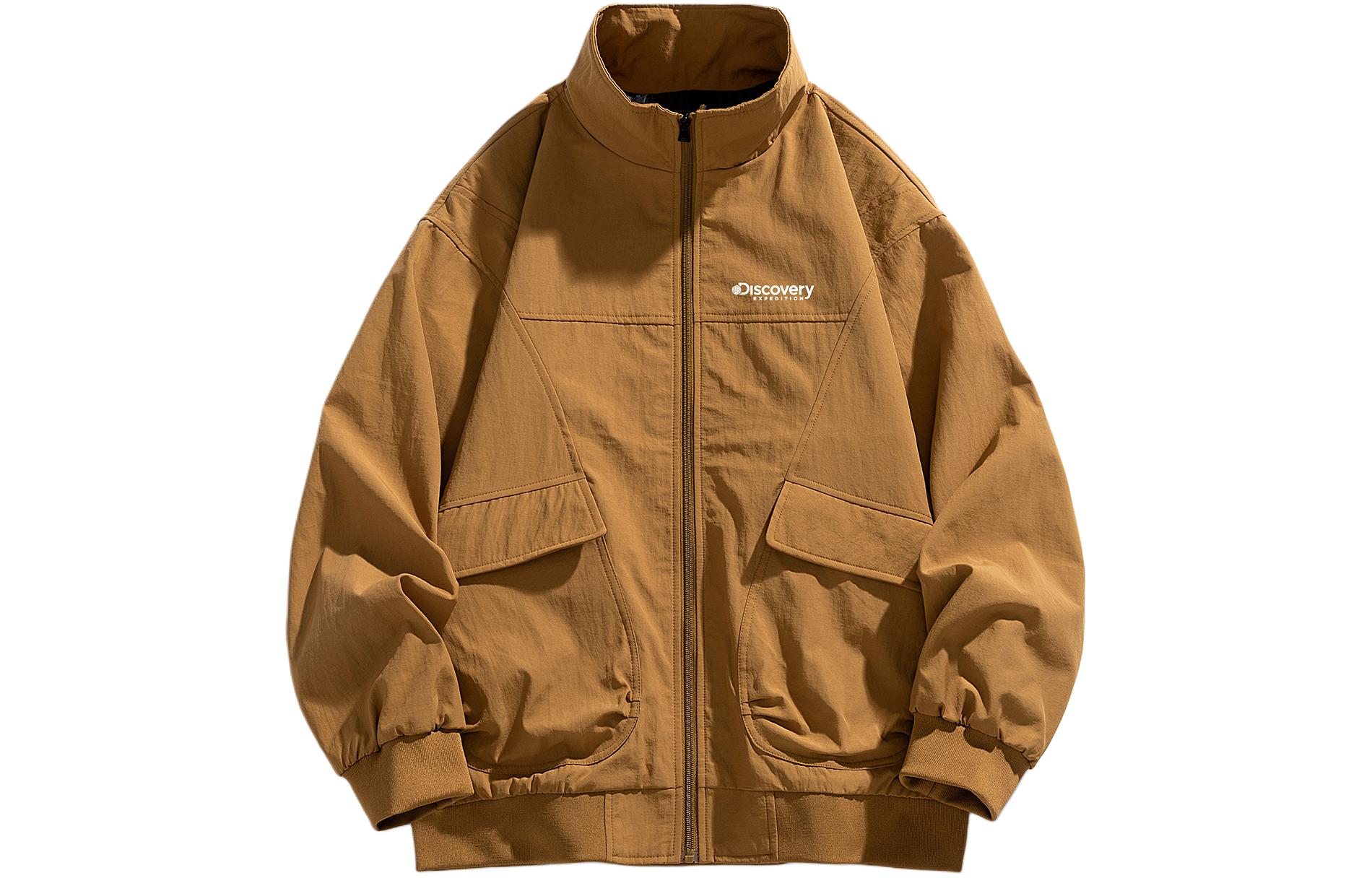 Discovery Expedition Outdoor Zip-Up Stand Collar Jacket Casual Style XDAAEL000906