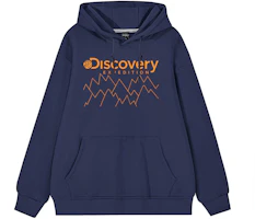 Discovery Expedition Overlapping Mountain Logo Print Pullover Sweatshirt Unisex DAAUL900588 Discovery Expedition Overlapping Mountain Logo Print Pullover Sweatshirt Unisex DAAUL900588