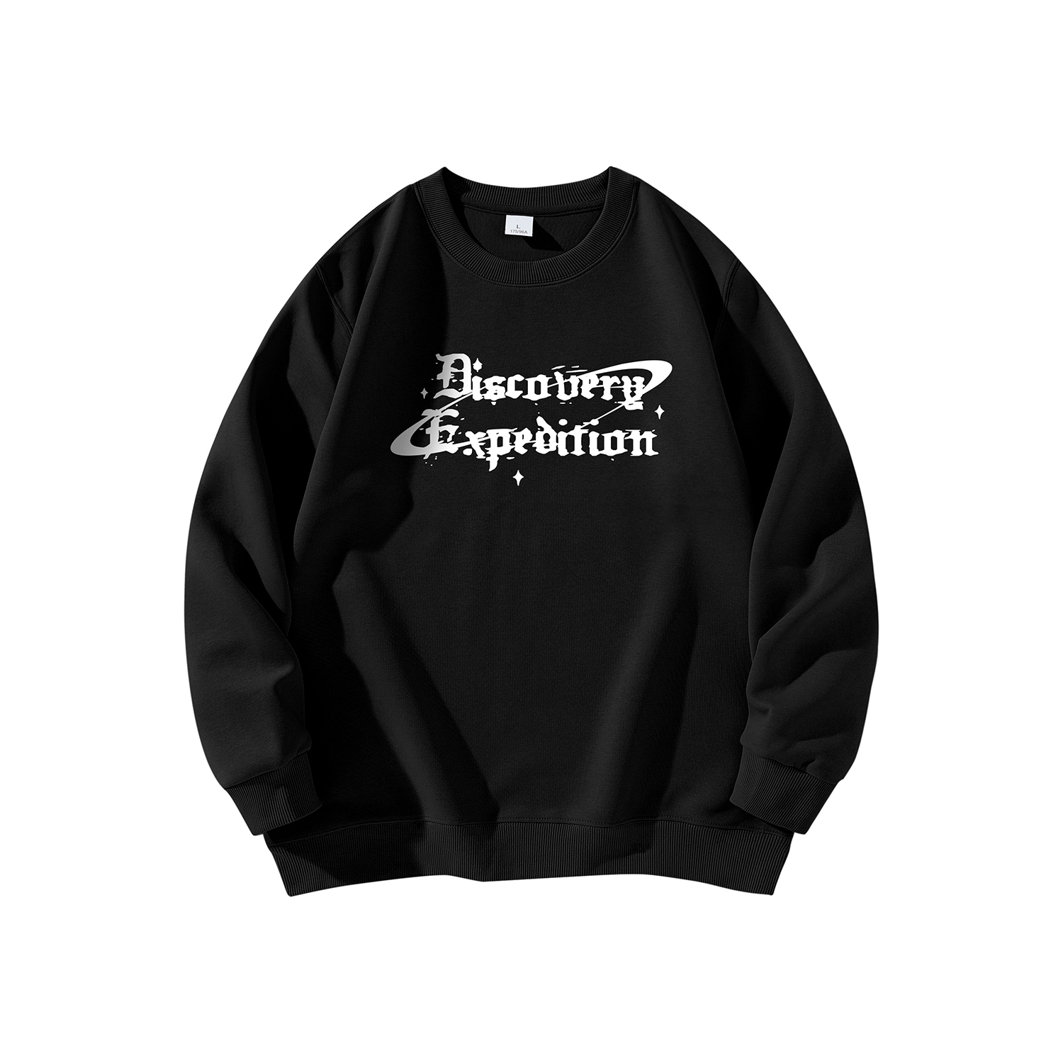 Discovery Expedition Planet Logo Graphic Sweatshirt Unisex DAAUL900554