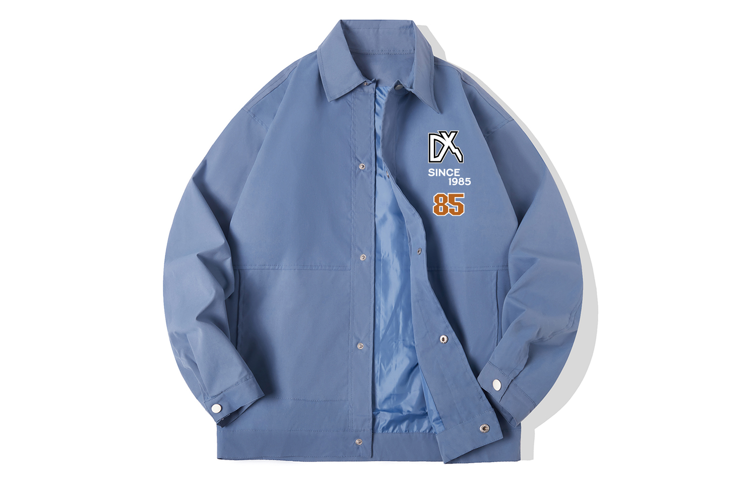 Discovery Expedition Retro 1985 Logo Casual Outdoor Workwear Jacket Unisex DAAEL000716