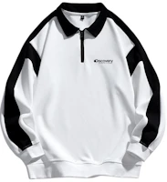 Discovery Expedition Retro Colorblock Pullover Quarter-Zip Raglan Sweatshirt. XDAAUL000897 Discovery Expedition Retro Colorblock Pullover Quarter-Zip Raglan Sweatshirt. XDAAUL000897