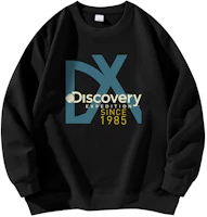 Discovery Expedition Retro Letter Print Oversized Crewneck Sweatshirt Unisex DAAUL900574 Discovery Expedition Retro Letter Print Oversized Crewneck Sweatshirt Unisex DAAUL900574