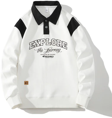 Sudadera Unisex Casual Discovery Expedition Retro Logo con Cuello y Manga Larga XDAAUL000891 Buy Sudadera Unisex Casual Discovery Expedition Retro Logo con Cuello y Manga Larga XDAAUL000891