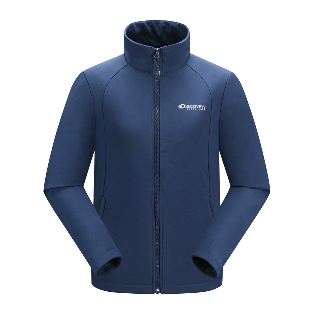 Discovery Expedition Solid Logo Softshell Thermal Sports Jacket. DAEJ91835