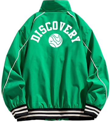 Discovery Expedition 条纹街头风拉链夹克 字母印花设计 XDAAEL000903 Buy Discovery Expedition 条纹街头风拉链夹克 字母印花设计 XDAAEL000903