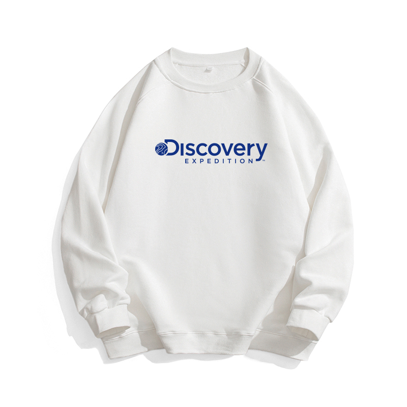 Discovery Expedition Sunset Logo Print Casual Sweatshirt Unisex. DAAUL900578