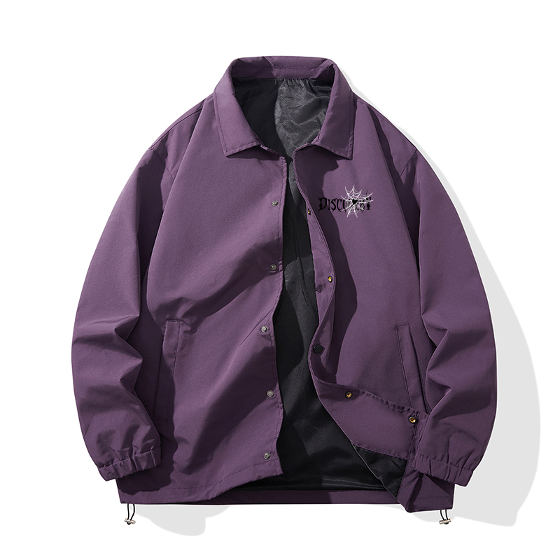 Discovery Expedition Unisex Casual Sports Long-Sleeve Jacket with Single-Breasted Design XDAAEL000952