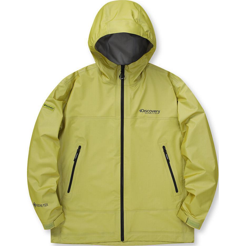 Discovery Expedition Vertex 3L Lightweight Gore-Tex Lime Hooded Jacket Green. DXWJ79043-LAS