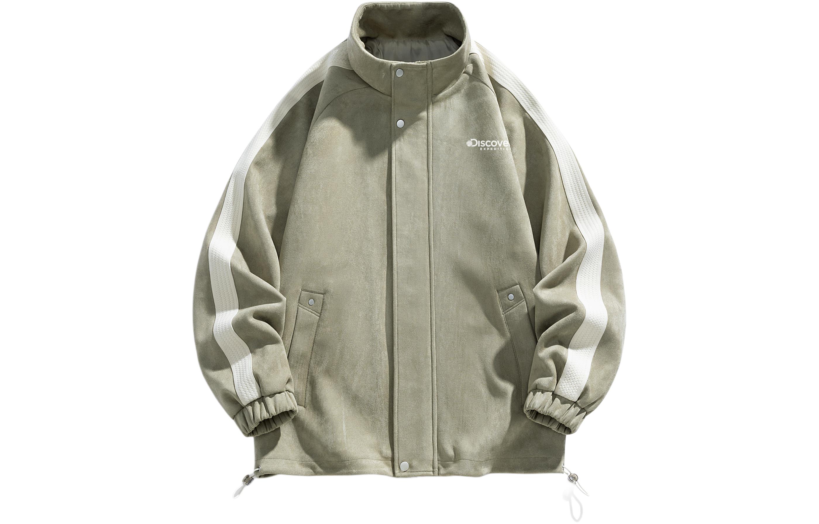 Discovery Expedition Vintage Outdoor Varsity Jacket Long Sleeve Casual Wear XDAAEL000908