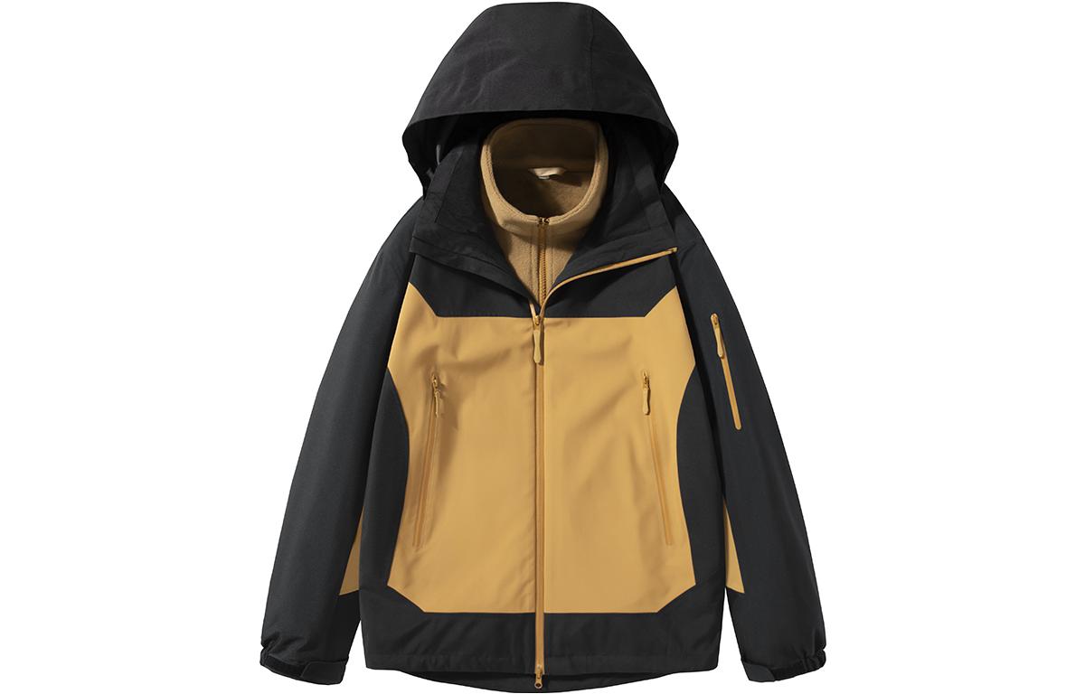 Discovery Expedition Waterproof Windproof 3-in-1 Colorblock Jacket DAABL000735