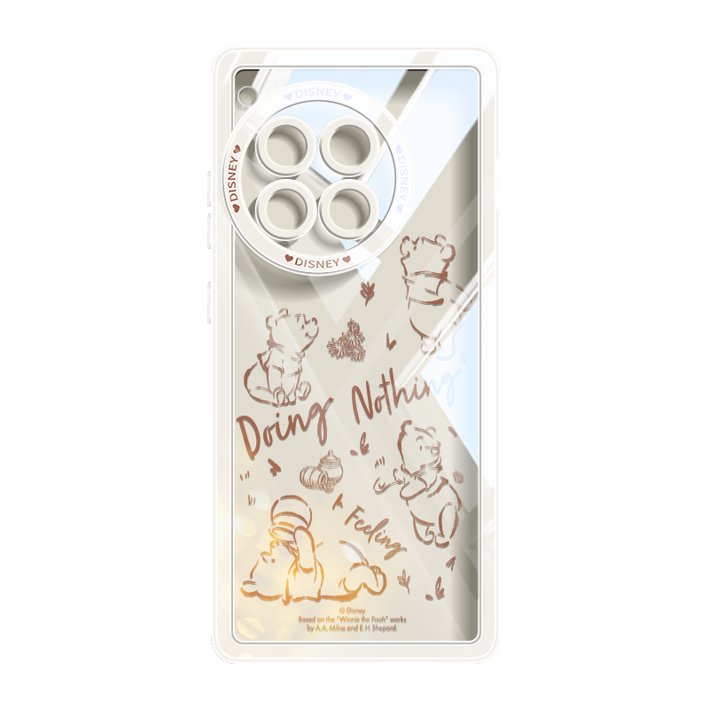Disney Winnie Series Silicone Shockproof Phone Case for OnePlus Ace3/Pro DISNEYIPPOOHSADVENTUREPHOTOFRAME(ACE3SERIES)