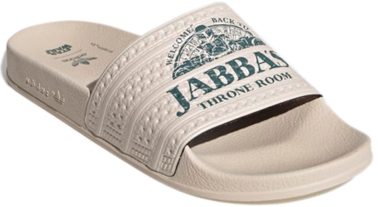 Disney x adidas Adilette Sandal 'Ruang Tahta Jabba' GX6749 Lookbook Disney x adidas Adilette Sandal 'Ruang Tahta Jabba' GX6749