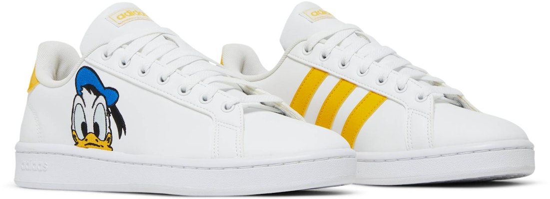 Disney x adidas Grand Court 'Donal Bebek' FY0250 Cheap Disney x adidas Grand Court 'Donal Bebek' FY0250