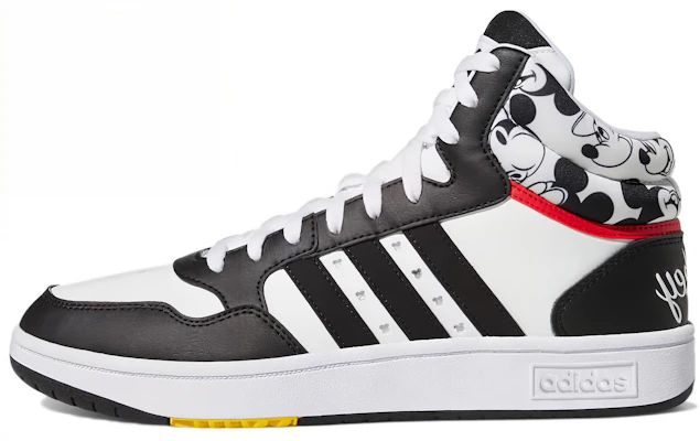 Disney x adidas Hoops 3.0 Mid ''Mickey Mouse'' GZ1349 Buy Disney x adidas Hoops 3.0 Mid ''Mickey Mouse'' GZ1349