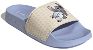阿迪达斯 迪士尼联名 Originals Adilette Lite '蓝奶油' 拖鞋 HQ6373 Lookbook 阿迪达斯 迪士尼联名 Originals Adilette Lite '蓝奶油' 拖鞋 HQ6373