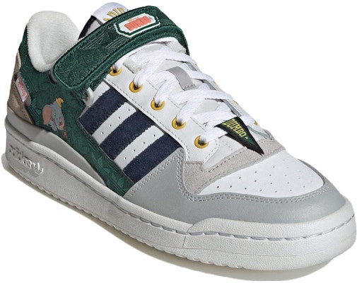 adidas Originals Forum Low x Disney Kasut 'Kelabu Putih Hitam Hijau' IE5878 Lookbook adidas Originals Forum Low x Disney Kasut 'Kelabu Putih Hitam Hijau' IE5878
